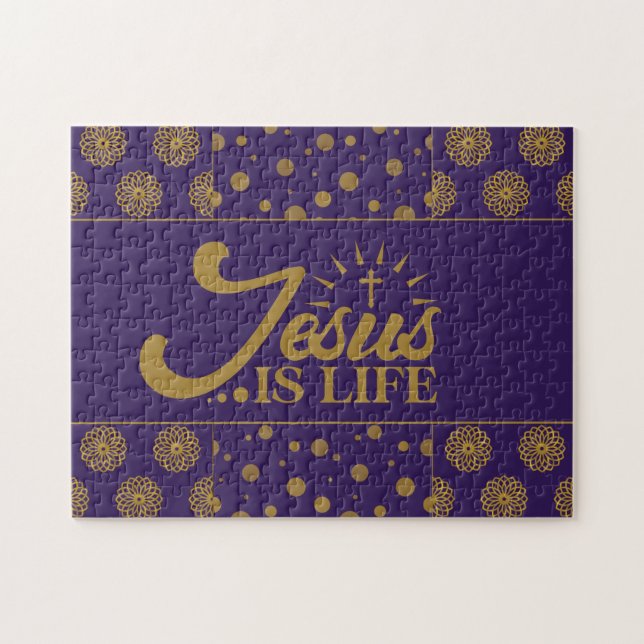 Jesus is Life Puzzle (Horizontal)
