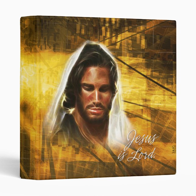 Jesus is Lord AA Binder (Front/Spine)