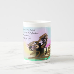 Jesus is lord  bone china mug