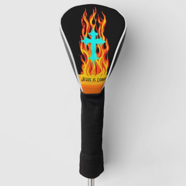 Jesus is Lord Golf Head Cover (Front)
