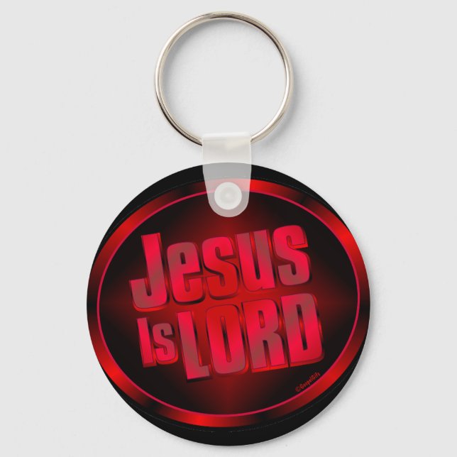 Jesus is Lord Keychain (Front)