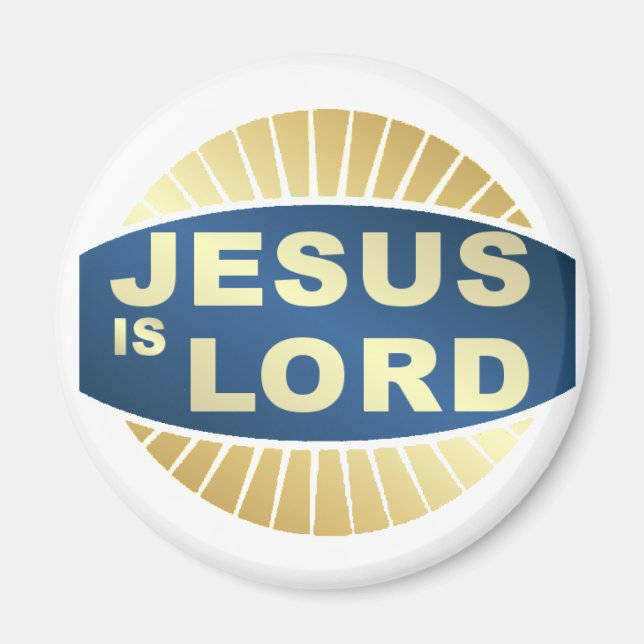 Jesus is Lord Magnet (Front)