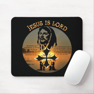 Jesus Is Lord Mouse Pad