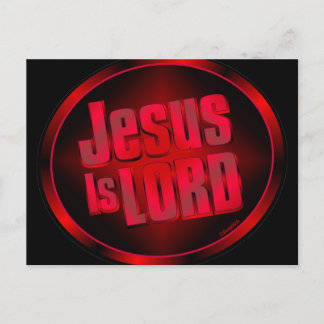 Jesus is Lord Postcard