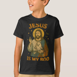 Jesus Is My Boo Funny Christian Vintage Halloween T-Shirt