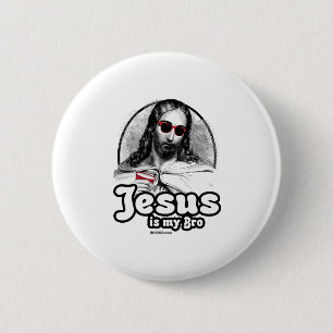 Jesus is my Bro 2 Inch Round Button