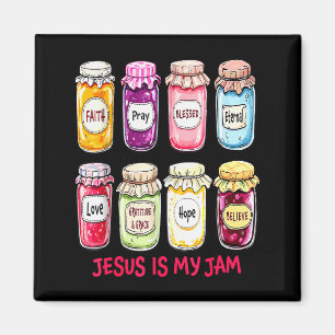 Jesus Is My Jam And Im Here To Spread It Christian Magnet