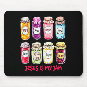 Jesus Is My Jam And Im Here To Spread It Christian Mouse Pad