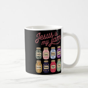 Jesus Is My Jam Faith Hope Love Pray Peace Joy Chr Coffee Mug