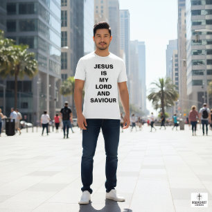 "Jesus Is My Lord And Saviour" Men's T-shirt