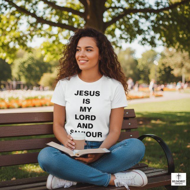 "Jesus Is My Lord And Saviour" Women's T-shirt (Creator Uploaded)