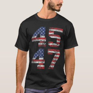 Jesus Is My Savior Trump Is My President American  T-Shirt