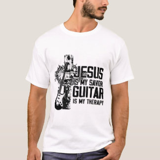 jesus is my saviour guitar T-Shirt
