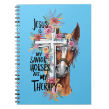 Jesus Is My Saviour Horses Are My Therapy Funny