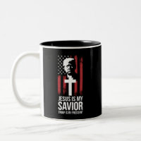 Jesus Is My Saviour Trump Is My President Trump US