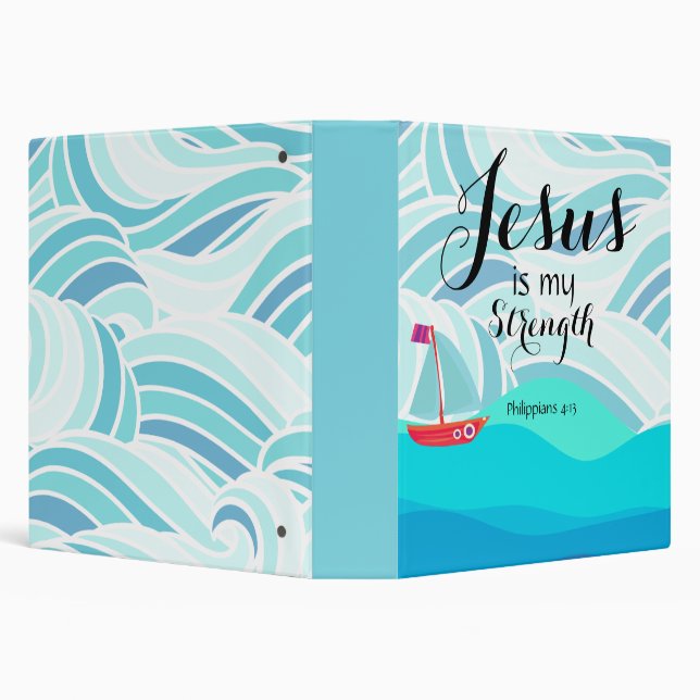 Jesus is my Strength Binder (Background)