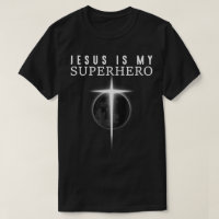 Jesus Is My Superhero Cross Design