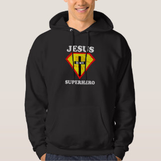 Jesus Is My Superhero Cute Powerful Christian  Ame Hoodie