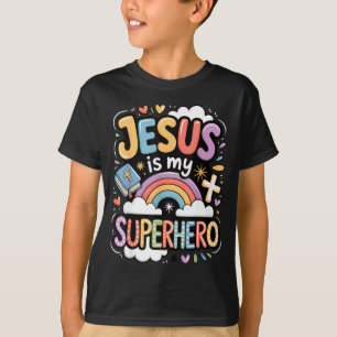 Jesus Is My Superhero  T-Shirt