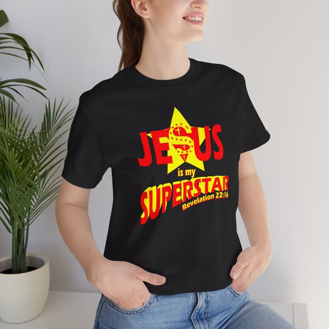 Jesus is my Superstar, bible verse T-Shirt (Creator Uploaded)