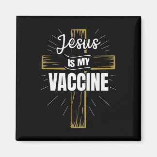 Jesus Is My Vaccine Christian Faith Magnet