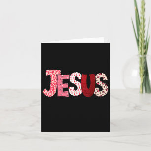 Jesus Is My Valentine Christian Faith Religious Va Card