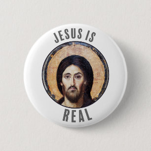 Jesus is Real 2 Inch Round Button