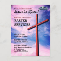 Jesus is Risen EASTER CHURCH SERVICES Customized I