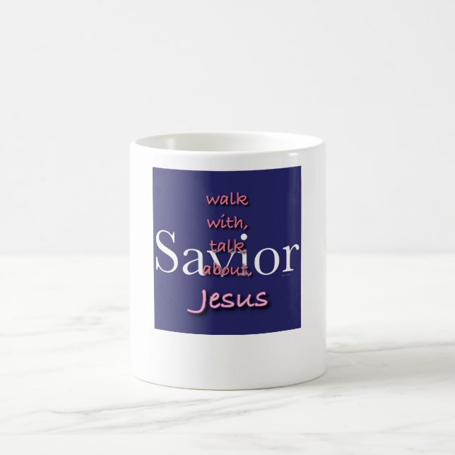 Jesus Is Saviour Coffee Mug (Center)