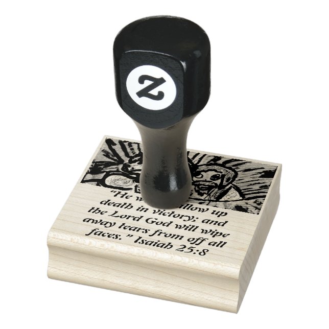 Jesus is saviour in the world rubber stamp (Stamp)