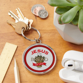 Jesus is the Bread of Life Keychain