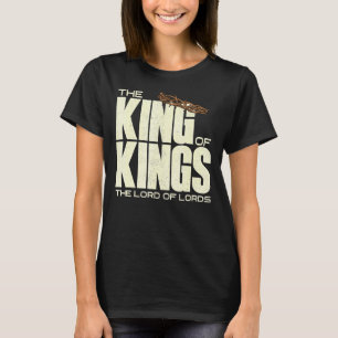 Jesus Is The King Of Kings Crucifixion Cross Crown T-Shirt