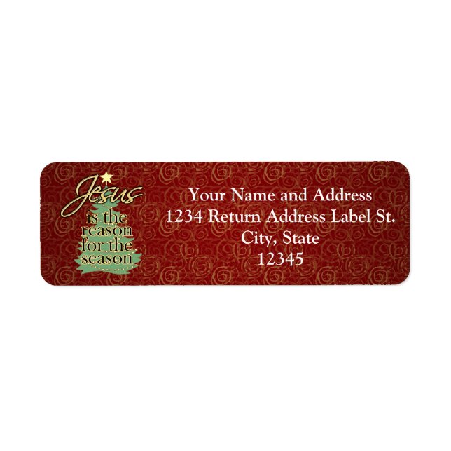 Jesus is the Reason Christian Christmas (Front)