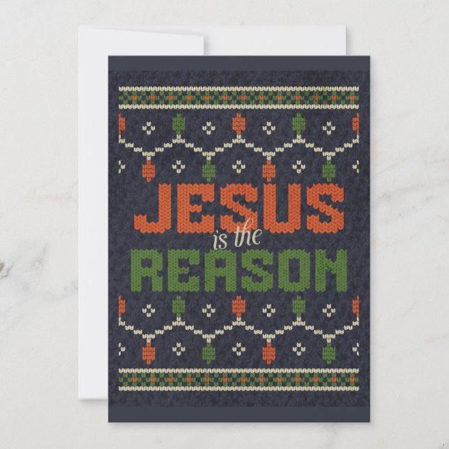Jesus is the Reason Christmas Holiday (Front)