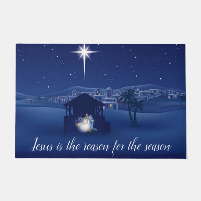 Jesus is the reason doormat (Front)