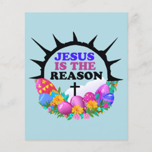 Jesus is the Reason - Easter Wreath  Flyer