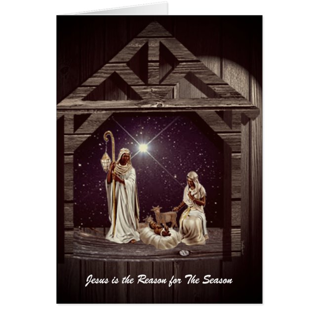 Jesus Is the Reason: Ethnic Nativity Christmas (Front)