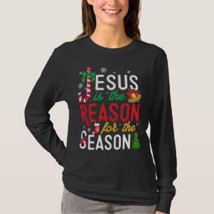 Jesus Is The Reason For Christmas Christian Xmas S T-Shirt