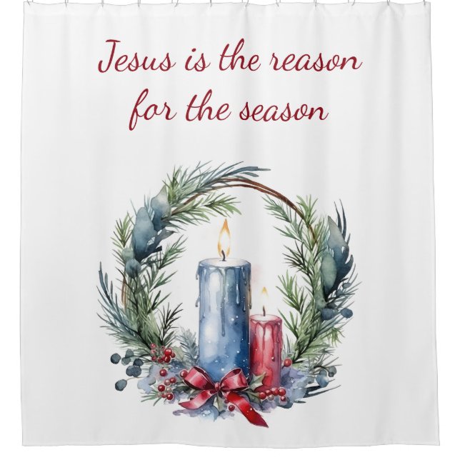 JESUS IS THE REASON FOR SEASON Christmas quote (Front)