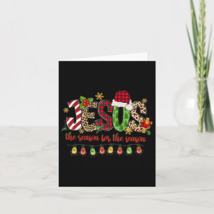 Jesus Is The Reason For The Season Christian Faith Card