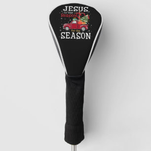 Jesus is The Reason for The Season Christian Faith Golf Head Cover