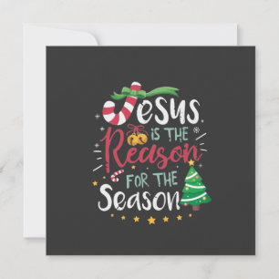 Jesus Is the Reason For the Season Christmas Card