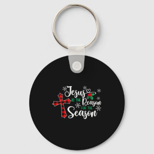 Jesus Is The Reason For The Season Christmas Chris Keychain