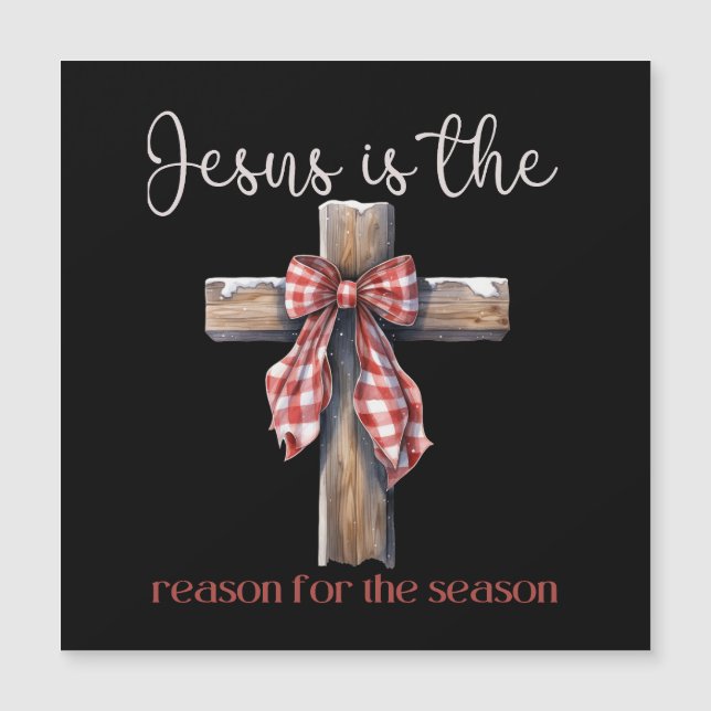 Jesus is the reason for the season Christmas Jesus (Front)