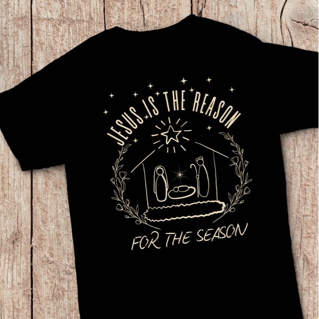 Jesus is the Reason for the Season Christmas  T-Shirt (Creator Uploaded)