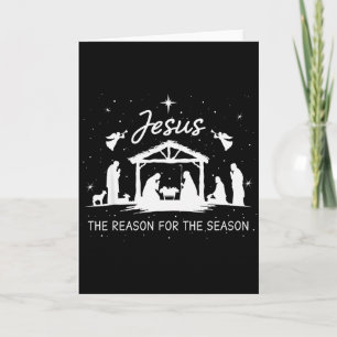 Jesus Is The Reason For The Season Christmas Xmas Card