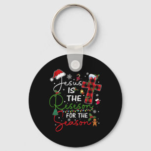 Jesus Is The Reason For The Season Christmas Xmas  Keychain
