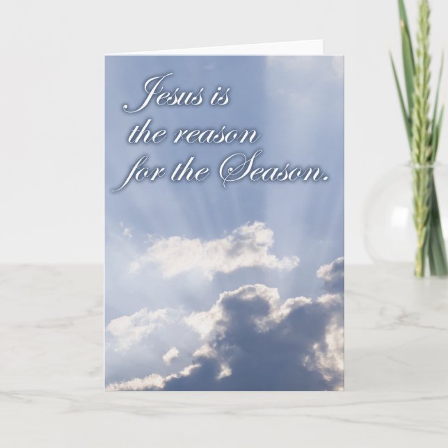 Jesus is the reason for the Season Easter Card (Front)