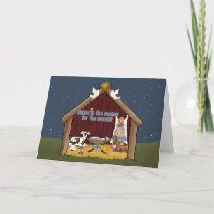 Jesus is the Reason for the Season Greeting Card