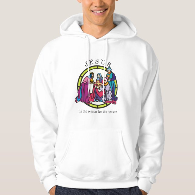 Jesus is the Reason for the Season Hoodie (Front)
